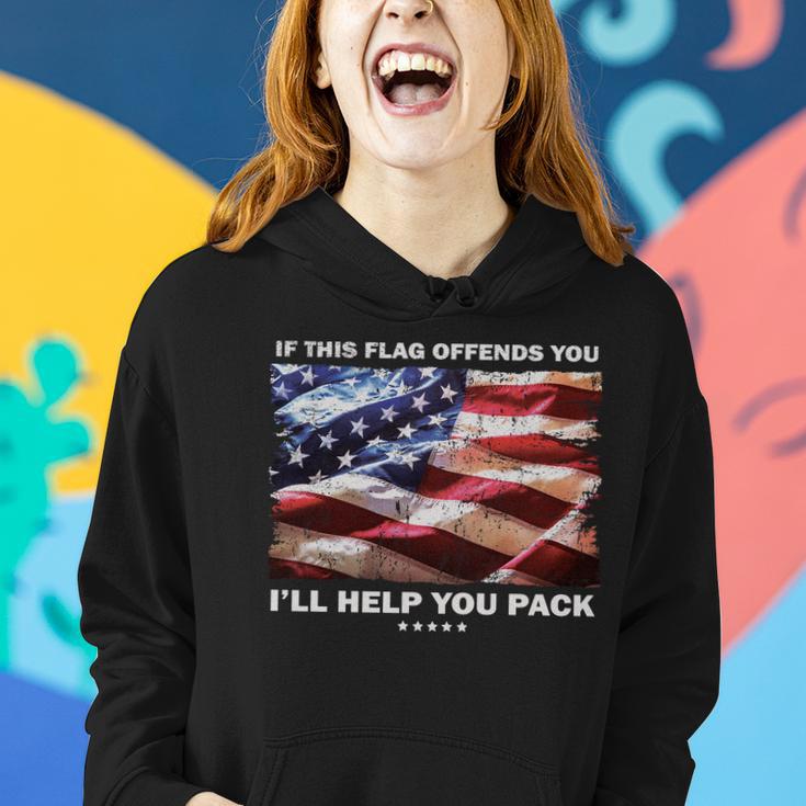 If This Flag Offends You Ill Help You Pack Tshirt Women Hoodie Gifts for Her