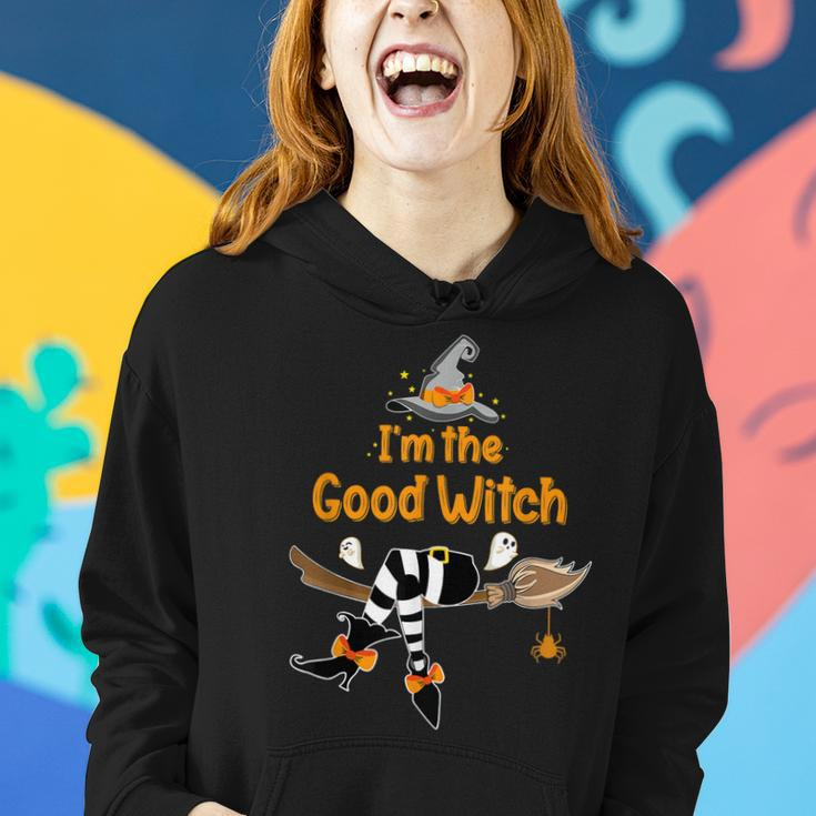 Im The Good Witch Funny Halloween Matching Group Costume Women Hoodie Gifts for Her
