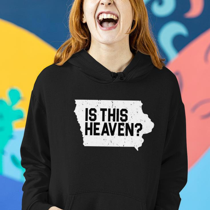 Is This Heaven Iowa Baseball Tshirt Women Hoodie Gifts for Her