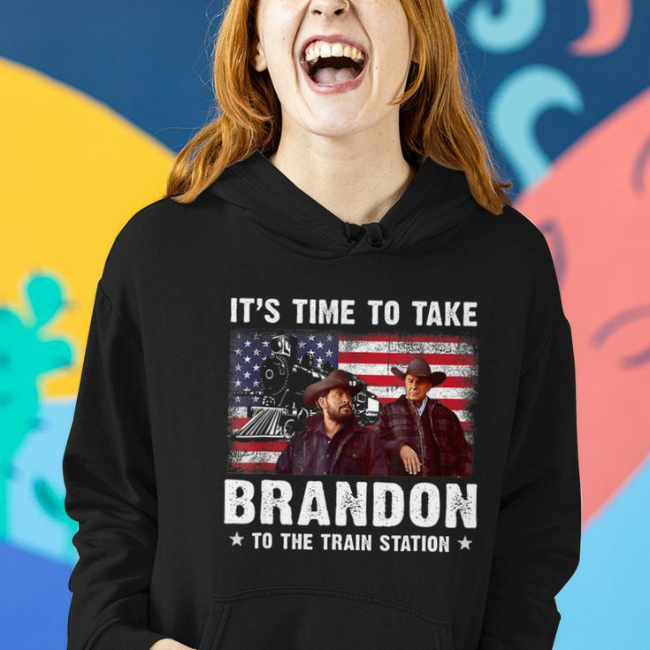 Its Time To Take Brandon To The Train Station V2 Women Hoodie Gifts for Her