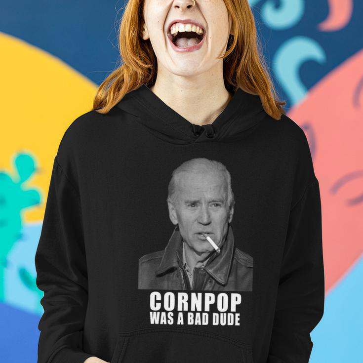 Joe Biden Cornpop Was A Bad Dude Meme Tshirt Tshirt Women Hoodie Gifts for Her