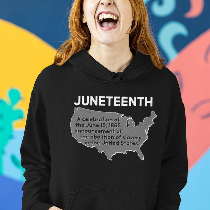 Juneteenth African American Black Us History Women Hoodie Gifts for Her