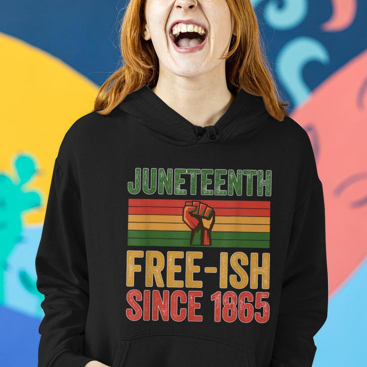 Juneteenth Freeish Since 1865 Day Independence Black Pride Women Hoodie Gifts for Her