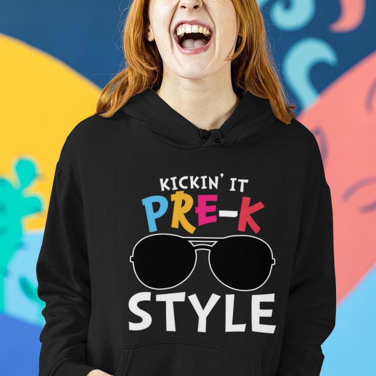 Kickin It Prek Sunglass Style Back To School Women Hoodie Gifts for Her