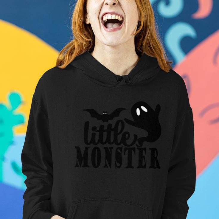 Little Monster Halloween Quote V2 Women Hoodie Gifts for Her