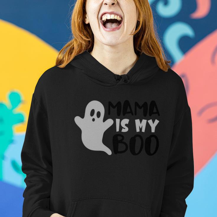 Mama Is My Boo Halloween Quote Women Hoodie Gifts for Her