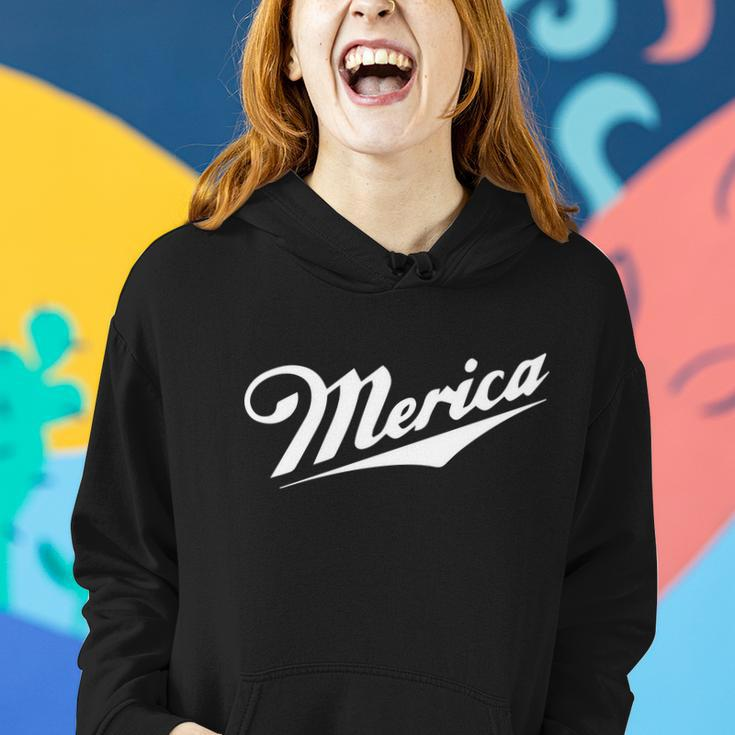 Merica Simple Logo Tshirt Women Hoodie Gifts for Her