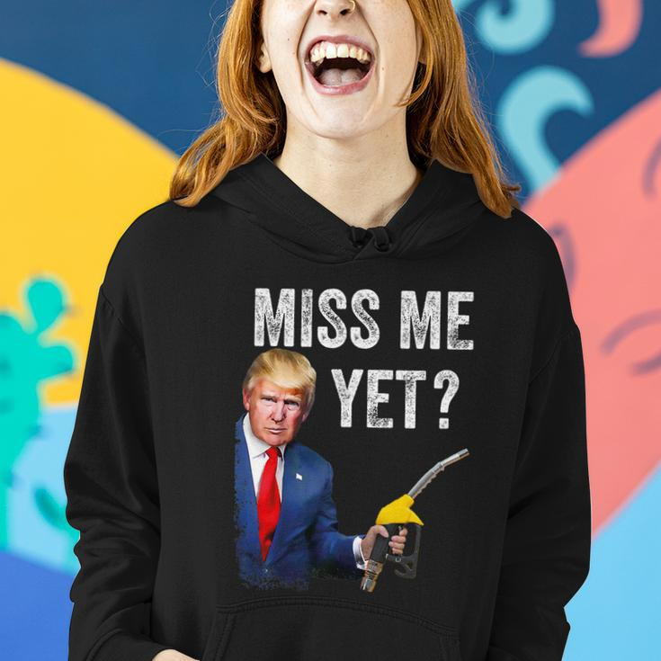 Miss Me Yet Trump Make Gas Prices Great Again Pro Trump Women Hoodie Gifts for Her