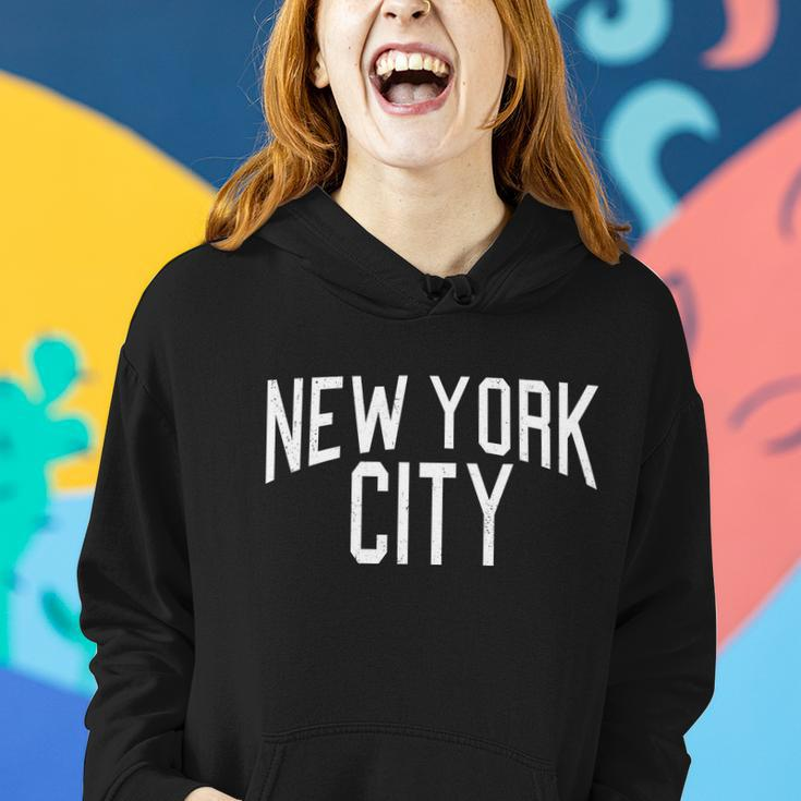 New York City Simple Logo Women Hoodie Gifts for Her