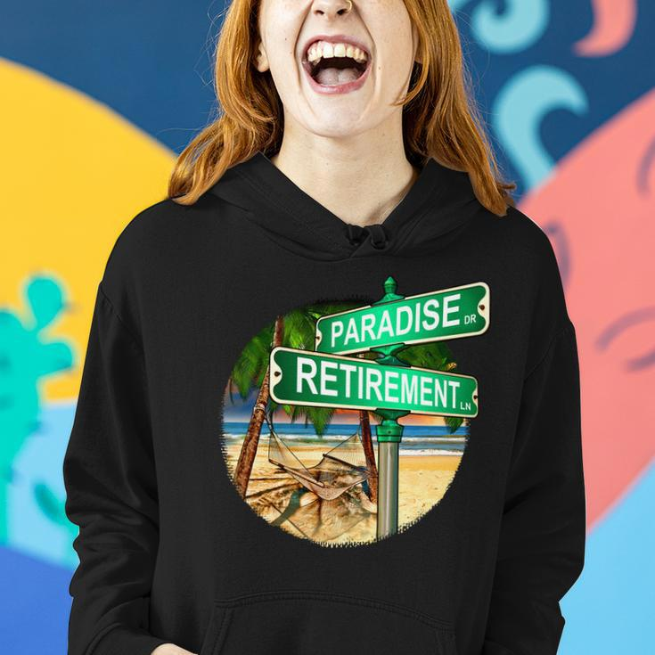 Paradise Dr Retirement Ln Tshirt Women Hoodie Gifts for Her