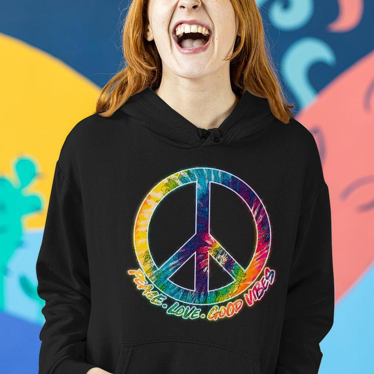 Peace Love Good Vibes Tshirt Women Hoodie Gifts for Her