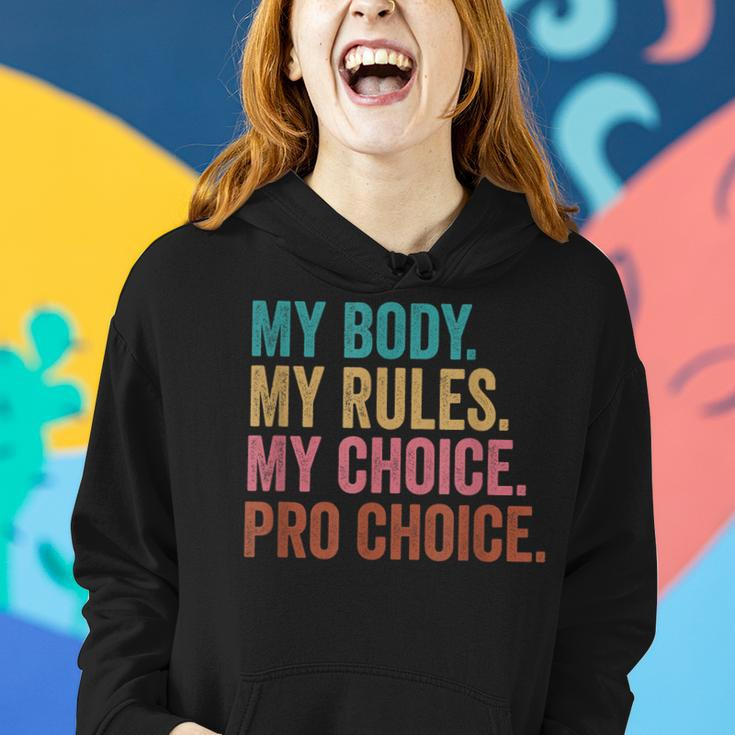 Pro Choice Feminist Rights - Pro Choice Human Rights Women Hoodie Gifts for Her