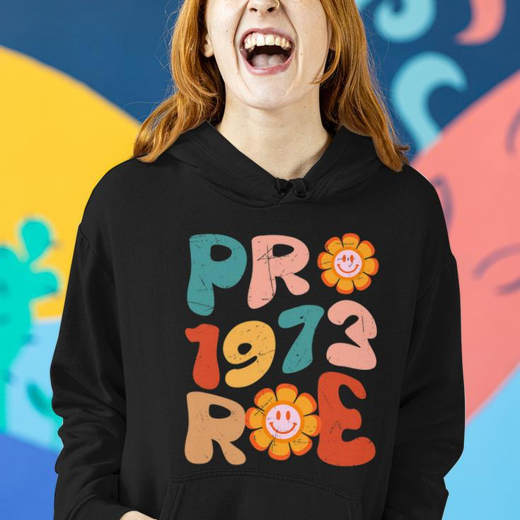 Pro Roe 1973 Womens Right My Body Choice Mind Your Own Uterus Women Hoodie Gifts for Her