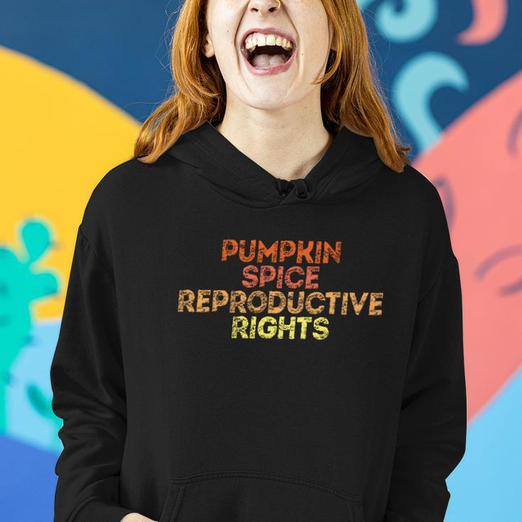 Pumpkin Spice And Reproductive Rights Cool Gift V3 Women Hoodie Gifts for Her