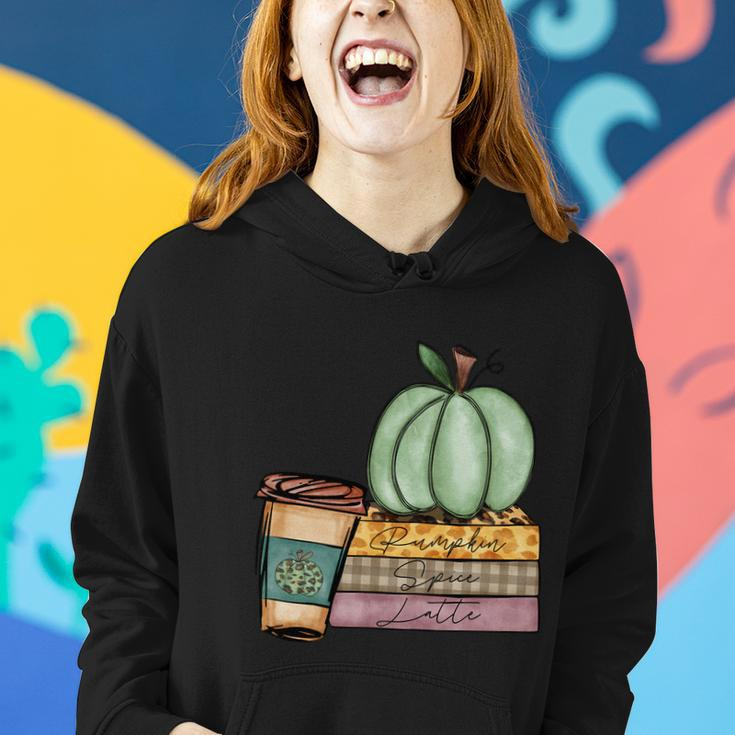 Pumpkin Spill Lette Thanksgiving Quote Women Hoodie Gifts for Her