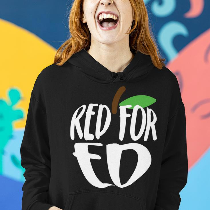 Red For Ed Arizona Teacher Women Hoodie Gifts for Her