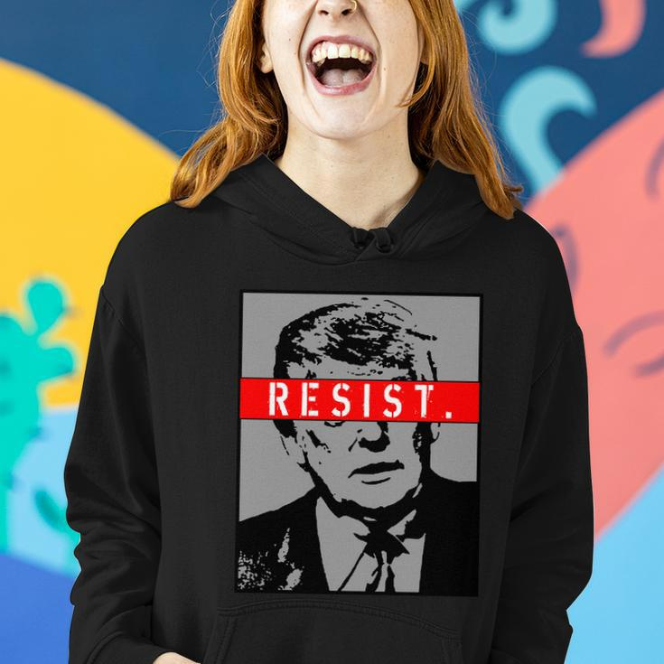 Resist President Donald Trump Anti Trump The Resistance Tshirt Women Hoodie Gifts for Her