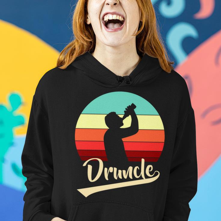 Retro Druncle Logo Tshirt Women Hoodie Gifts for Her