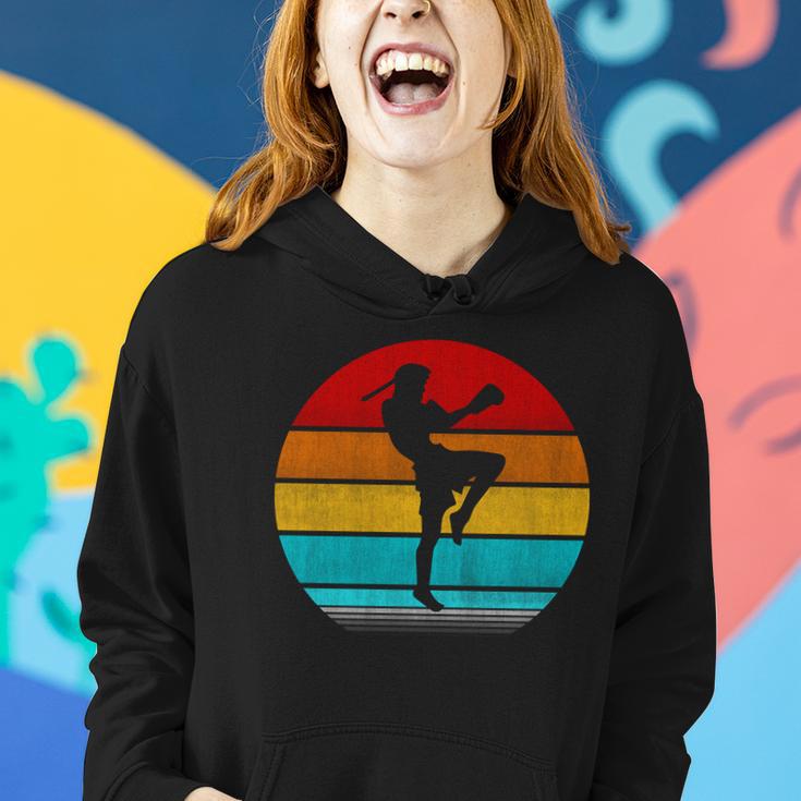 Retro Vintage Muay Thai Women Hoodie Gifts for Her