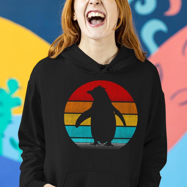 Retro Vintage Penguin V2 Women Hoodie Gifts for Her