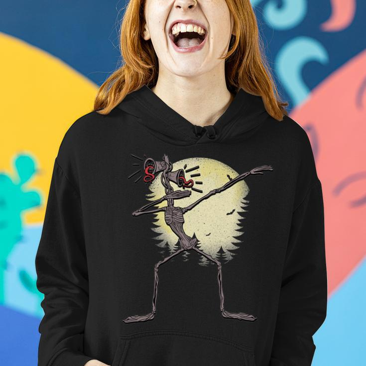 Scary Siren Head Monster Dabbing Women Hoodie Gifts for Her