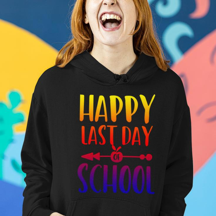 School Funny Gift Happy Last Day Of School Gift V2 Women Hoodie Gifts for Her