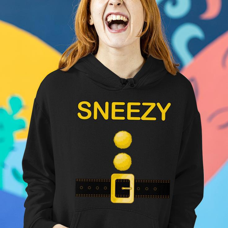 Sneezy Dwarf Costume Women Hoodie Gifts for Her