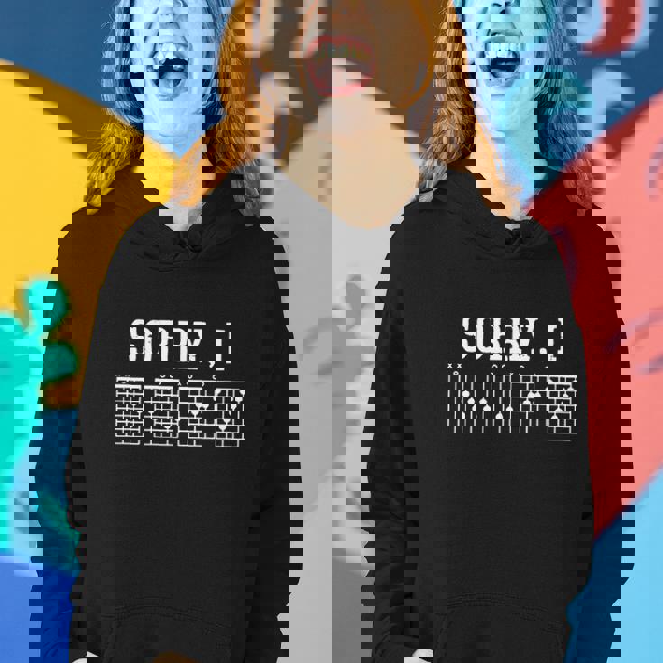 Sorry I Dgaf Funny Hidden Message Guitar Chords Women Hoodie Gifts for Her Sorry I Dgaf Funny Hidden Message Guitar Chords Women Hoodie Gifts for Her