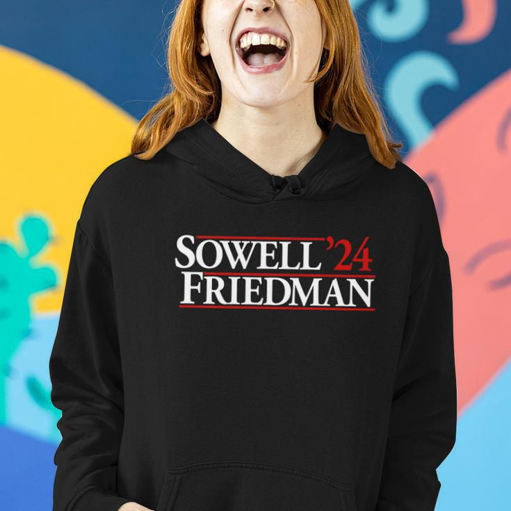 Sowell Friedman 24 Funny Election Women Hoodie Gifts for Her
