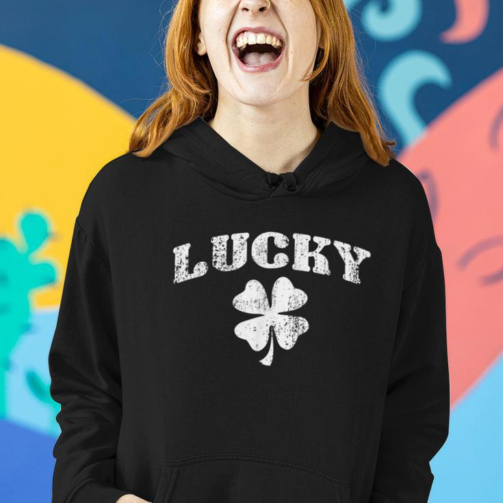 St Patricks Day Lucky St Patricks Day Women Hoodie Gifts for Her