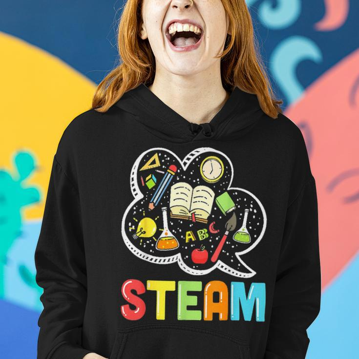 Steam Teacher And Student Back To School Stem Tee Women Hoodie Gifts for Her