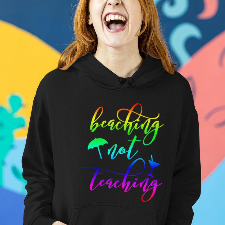 Summer Madness Beaching Not Teaching Gift V2 Women Hoodie Gifts for Her