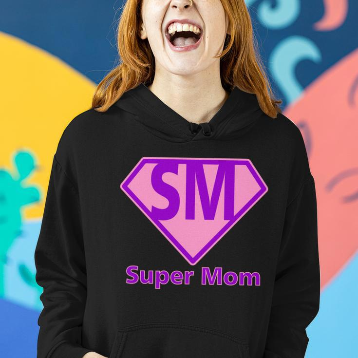 Super Mom Graphic Design Printed Casual Daily Basic Women Hoodie Gifts for Her