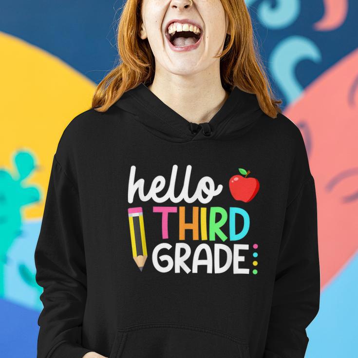 Team 3Rd Grade Back To School Funny Teacher Women Hoodie Gifts for Her