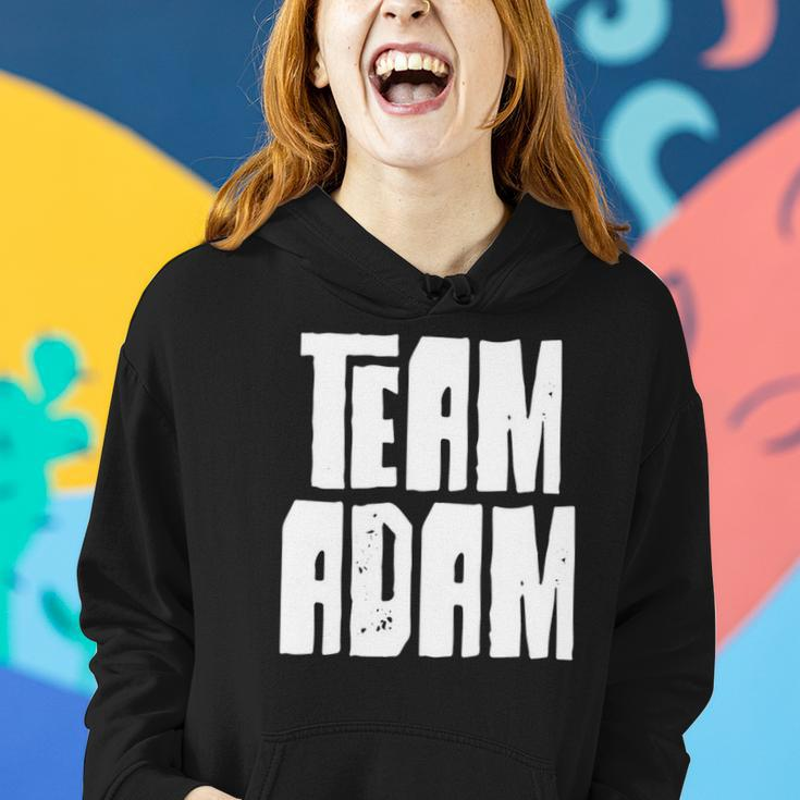 Team Adam Son Dad Mom Husband Grandson Sports Family Group Women Hoodie Gifts for Her
