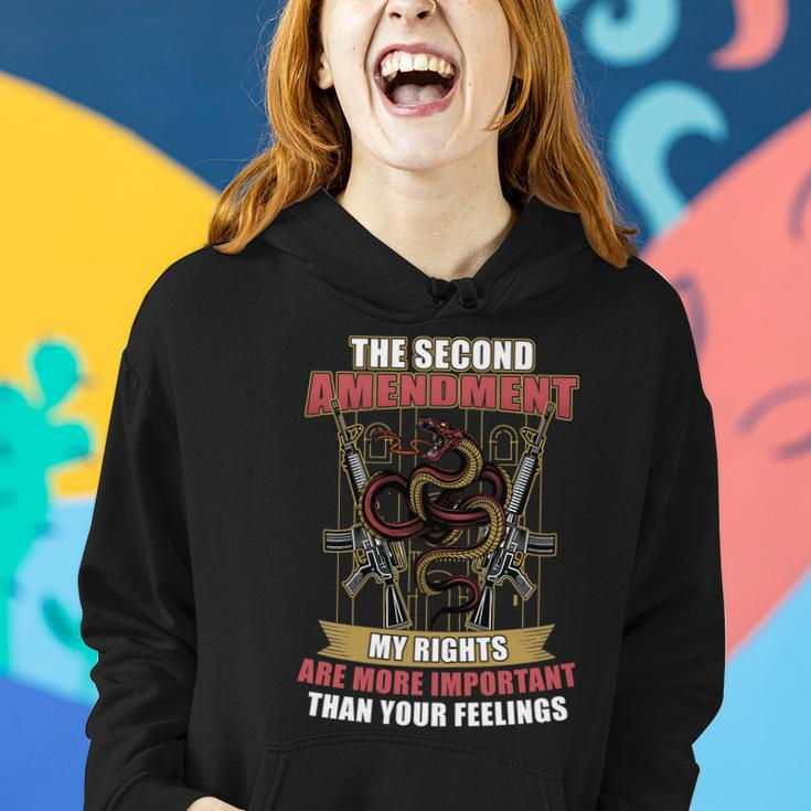 The 2Nd Amendment My Rights Are More Important Than Your Feelings Tshirt Women Hoodie Gifts for Her