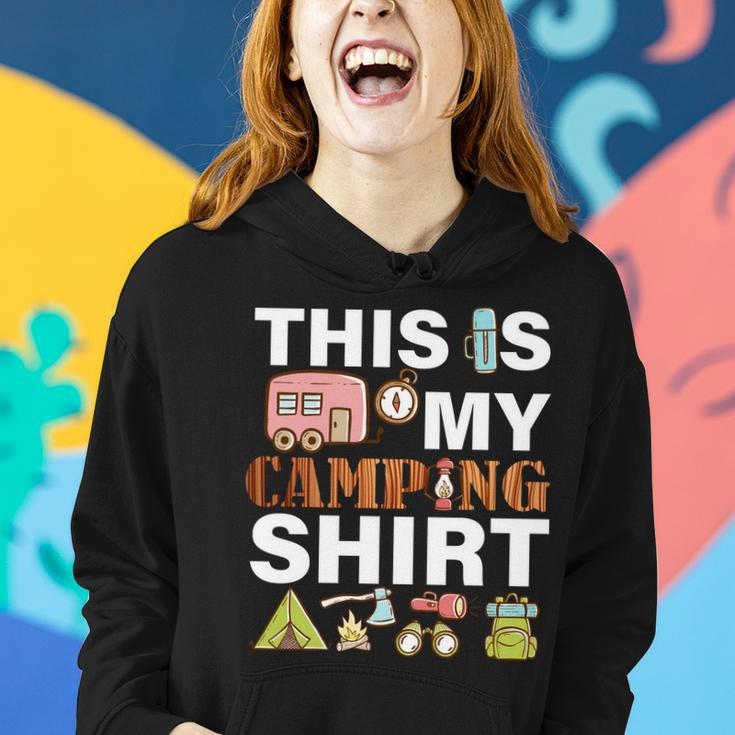 This Is My Camping Funny Women Hoodie Gifts for Her