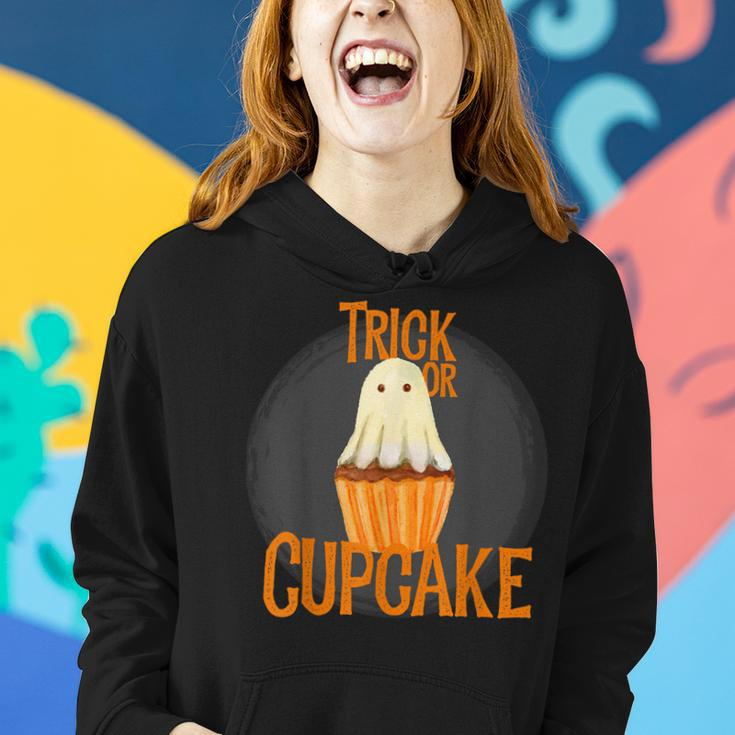 Trick Or Treat Cupcake Halloween Costume Candy Gift Women Hoodie Gifts for Her