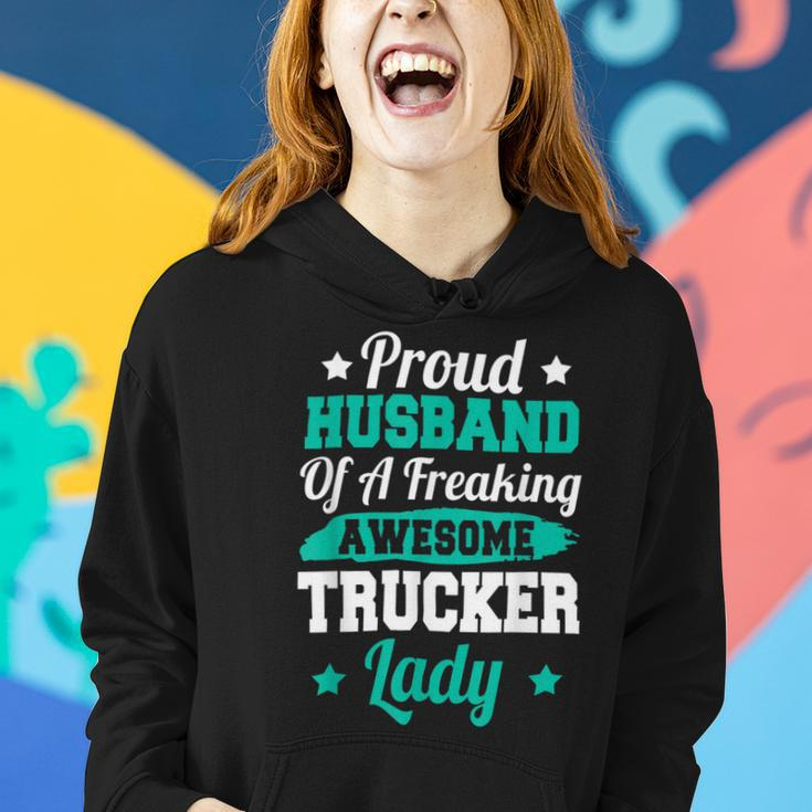 Trucker Trucking Truck Driver Trucker Husband Women Hoodie Gifts for Her