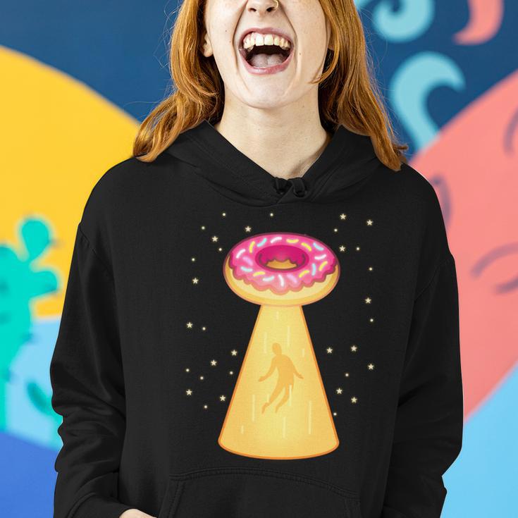 Ufo Donuts Women Hoodie Gifts for Her