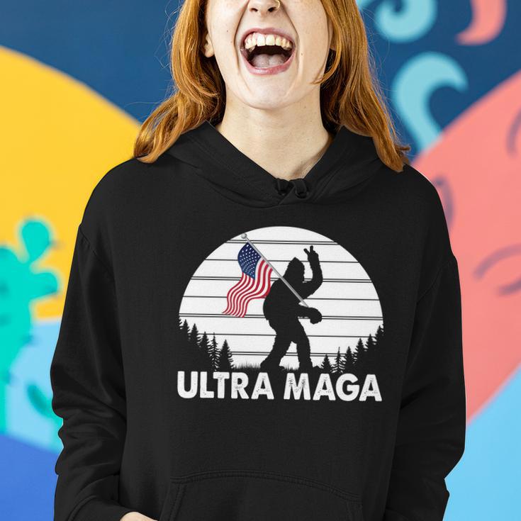 Ultra Maga Big Foot Sasquatch Tshirt Women Hoodie Gifts for Her