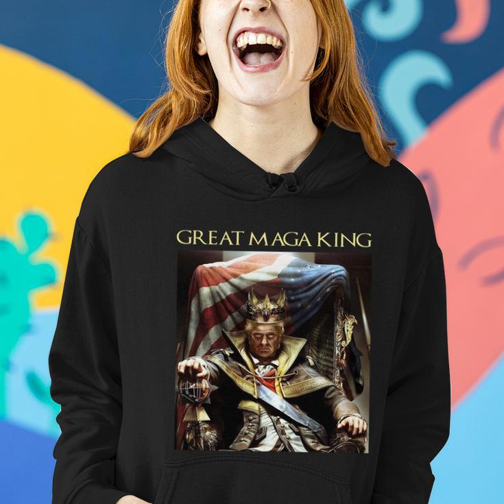 Ultra Maga Maga King The Great Maga King Tshirt V4 Women Hoodie Gifts for Her