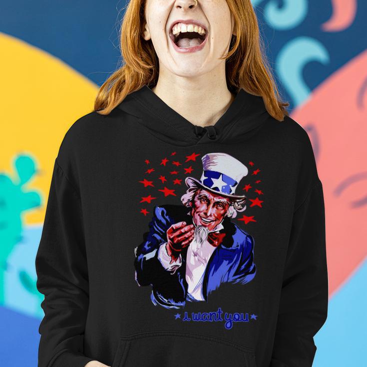 Uncle Sam I Want You Tshirt Women Hoodie Gifts for Her