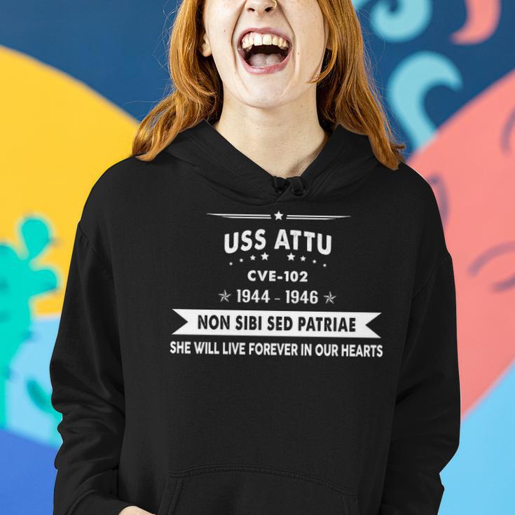 Uss Attu Cve V2 Women Hoodie Gifts for Her