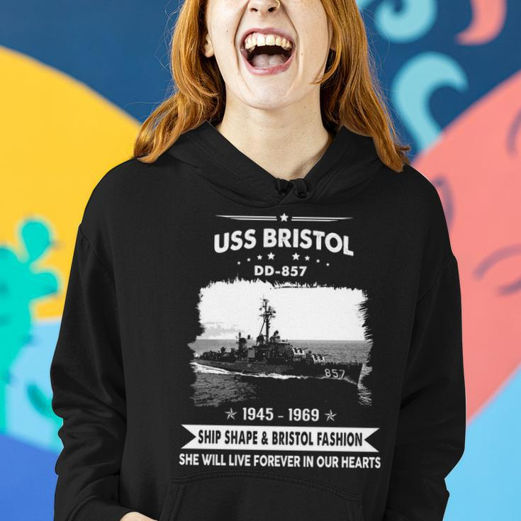 Uss Bristol Dd 857 Dd Women Hoodie Gifts for Her