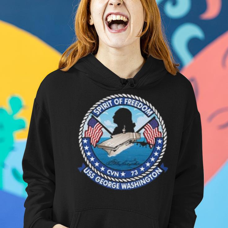 Uss George Washington Cvn V2 Women Hoodie Gifts for Her