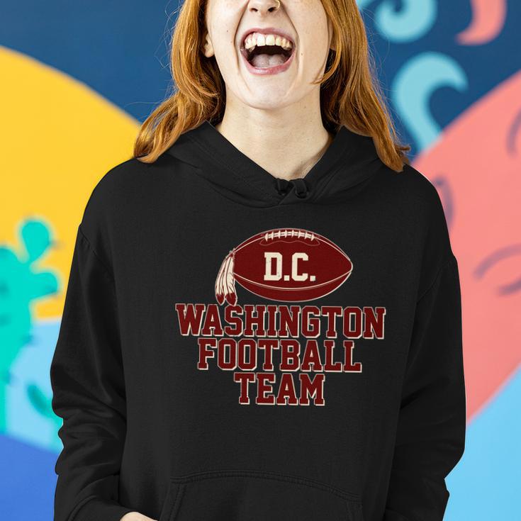 Vintage Distressed Washington Dc Football Team Tshirt Women Hoodie Gifts for Her