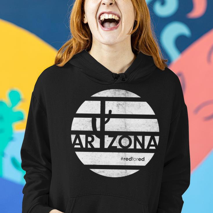 Vintage Red For Ed Arizona Cactus Women Hoodie Gifts for Her