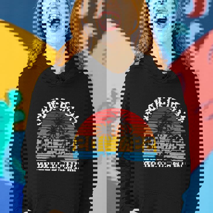 Vintage Spring Break HonoluluHawaii Summer Women Hoodie Gifts for Her