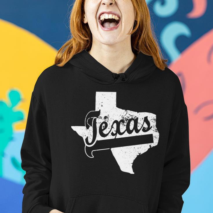 Vintage Texas State Logo Women Hoodie Gifts for Her